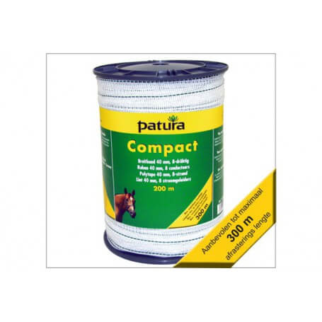 Compact afrastering lint 40mm Patura