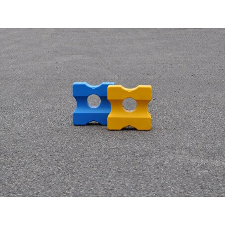 Cavaletti blok Small voor blauw en gele trainingsmethode